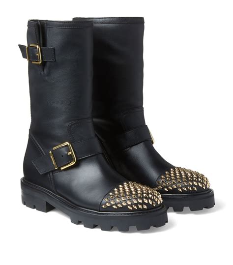 jimmy choo biker boots.